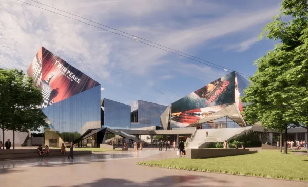 Europejskie Centrum Filmowe Camerimage w Toruniu - wizualizacja