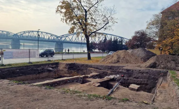 Dobiega końca I etap prac archeologicznych prowadzonych w zespole Ducha Świętego przy Bulwarze Filadelfijskim. 