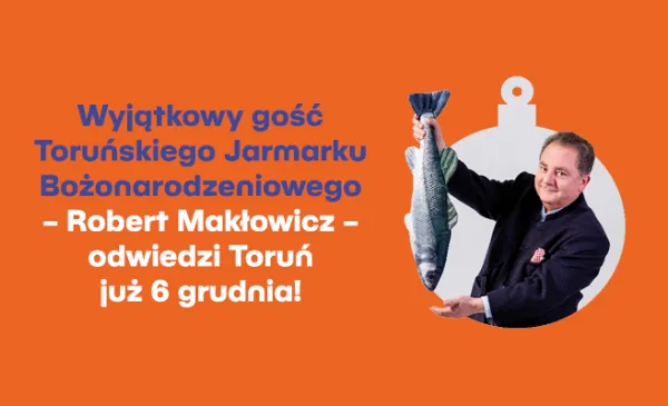 Robert Makłowicz na Toruńskim Jarmarku