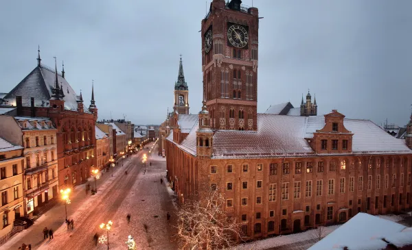 Starówka zimą, fot. Daniel Pach