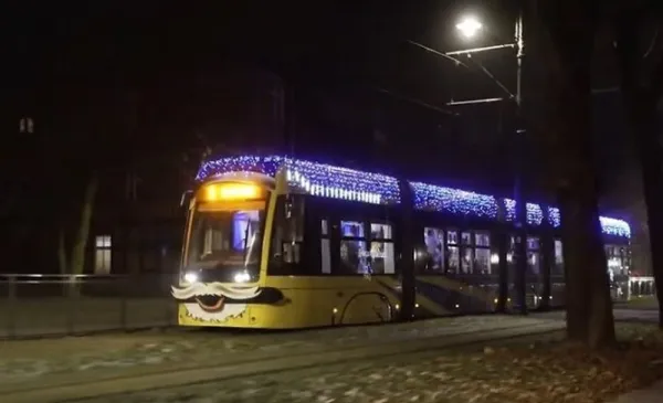 Świąteczny tramwaj