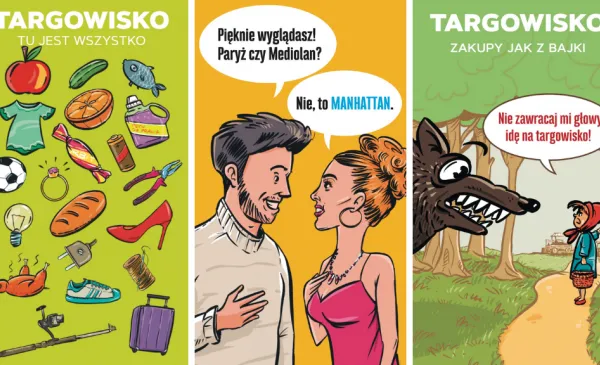 Promocja miejskich targowisk - plakaty