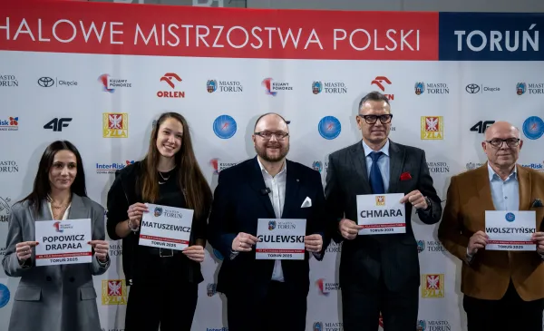 Konferencja prasowa zapowiadająca 69. Halowe Mistrzostwa Polski 
