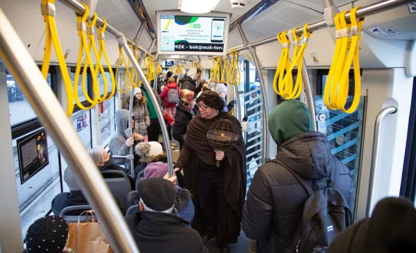 Tramwaj z Mikołajem Kopernikiem