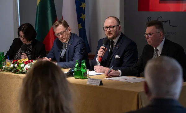 Wizyta Ministra Kultury Republiki Litweskiej