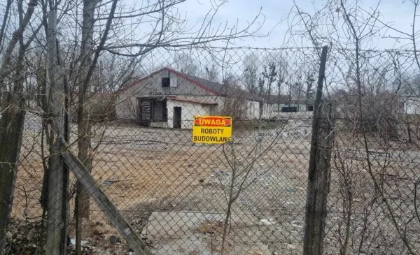 Pożar pustostanu przy ul. Grudziądzkiej 