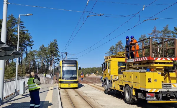Tramwaje wracają na JAR!
