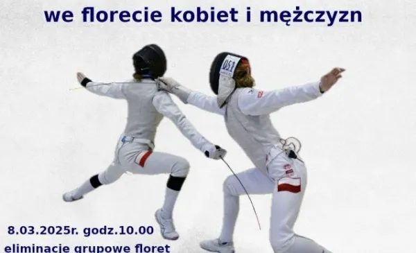 Puchar Polski we florecie - plakat