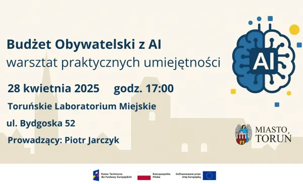 Budżet obywatelski z AI – warsztaty