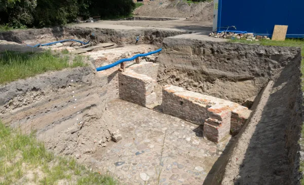 Znaleziska na terenie badan archeologicznych przy Bulwarze Filadelfijskim
