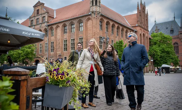 Toruń zachwycił gości z UE