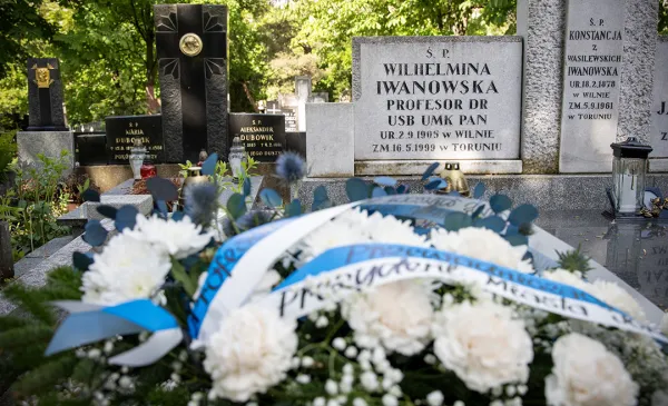 26. rocznica śmierci prof. Wilhelminy Iwanowskiej 