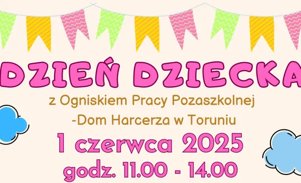 Dzień Dziecka w Piernikowym Miasteczku - grafika