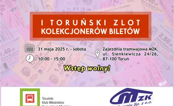 I Toruński Zlot Kolekcjonerów Biletów - grafika