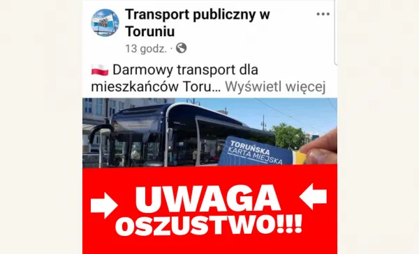 MZK: Oszustwo na Facebooku