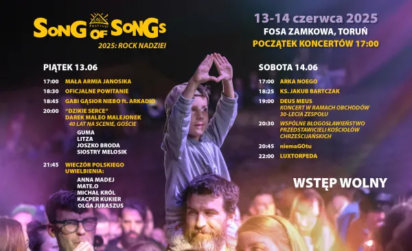 Song of Songs Festival powraca