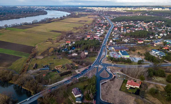 Widok na Kaszczorek z drona