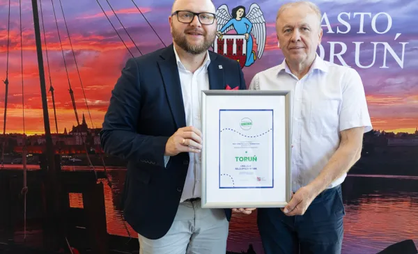 Miasto Toruń zostało laureatem ogólnopolskiego Badania Klimatu Rowerowego 2024. 