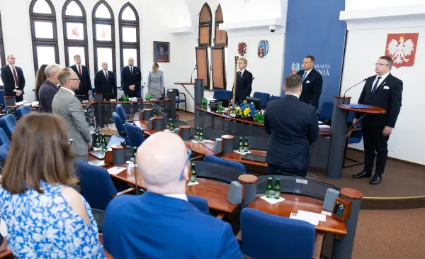Minuta ciszy na sesji Rady Miasta Torunia