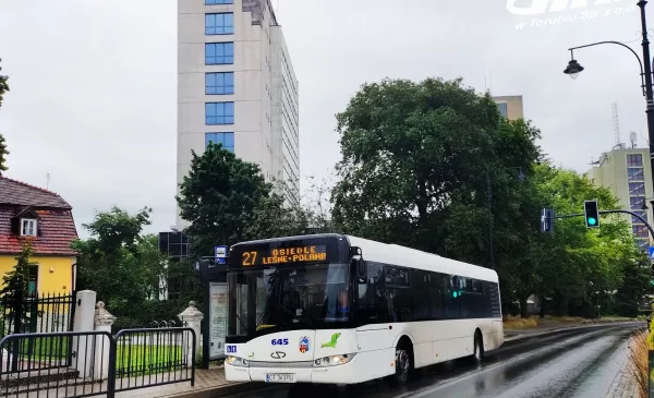 Remont ul. Kujawskiej - zmiany w komunikacji miejskiej