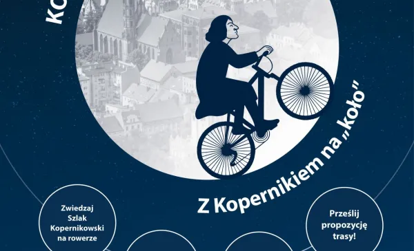 Konkurs rowerowy - plakat