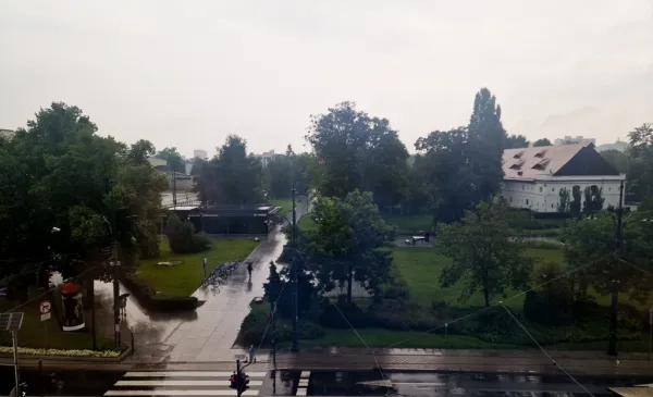 Niedziela z deszczem i burzami