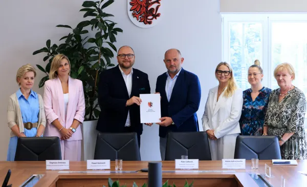 Podpisanie umowy na dofinansowanie do utworzenia Zakładu Aktywności Zawodowej