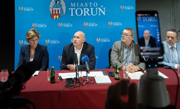Briefing prasowy dotyczący zmian w komunikacji miejskiej
