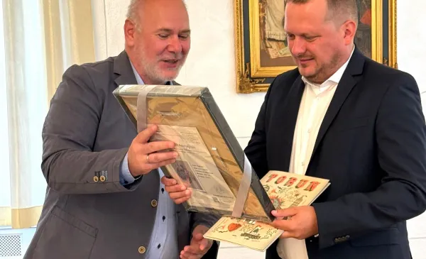 Torunianie z wizytą w partnerskim mieście Czadcy