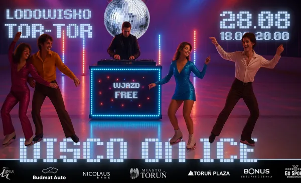 Disco on ice na zakończenie wakacji 