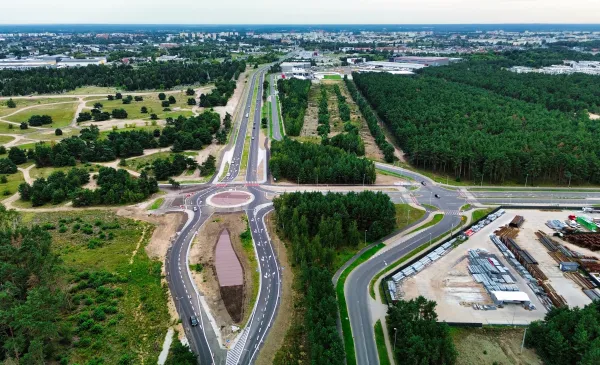 W poniedziałek (18 sierpnia) zostanie oddany do ruch odcinek drogi krajowej nr 91 w rejonie skrzyżowania z ul. Strobanda.