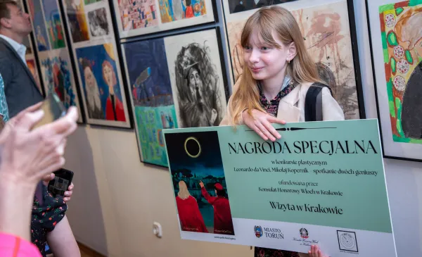 Kiedy Kopernik spotyka da Vinci – wernisaż prac konkursowych