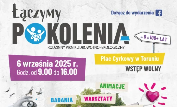 Łączymy pokolenia - plakat