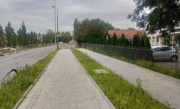 Przybywa ścieżki na Sobieskiego