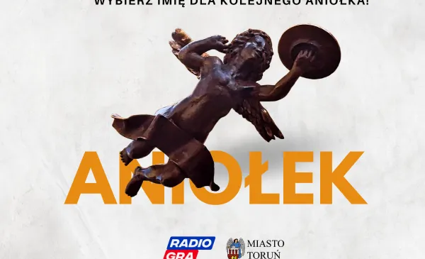 Ruszył konkurs na imię dla piątego anioła, którego znajdziemy na szlaku toruńskich aniołów.