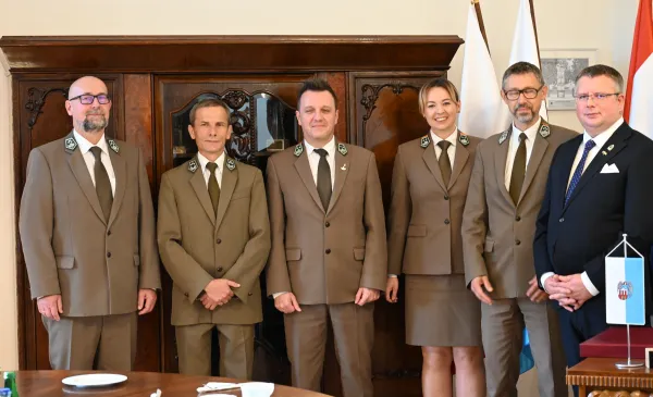Spotkanie Przewodniczącego Rady Miasta z kierownictwem Regionalnej Dyrekcji Lasów Państwowych