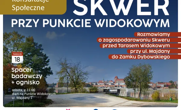 Spacer badawczy połączony z ogniskiem