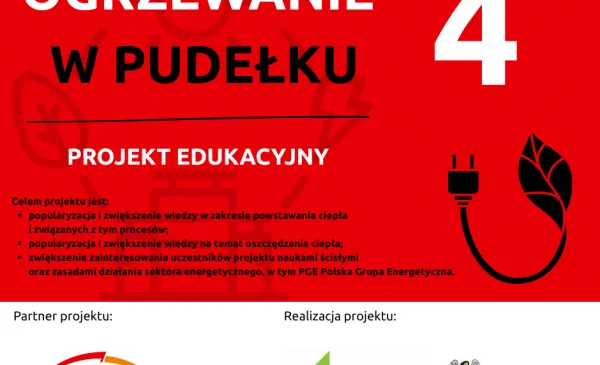 Rusza 4. edycja projektu "Ogrzewanie w pudełku"
