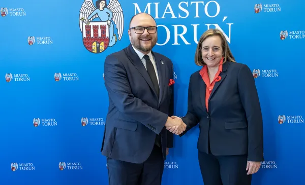 Wizyta Ambasador Kanady w Toruniu