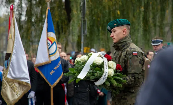 Poranne uroczystości patriotyczne oraz msza święta za Ojczyznę