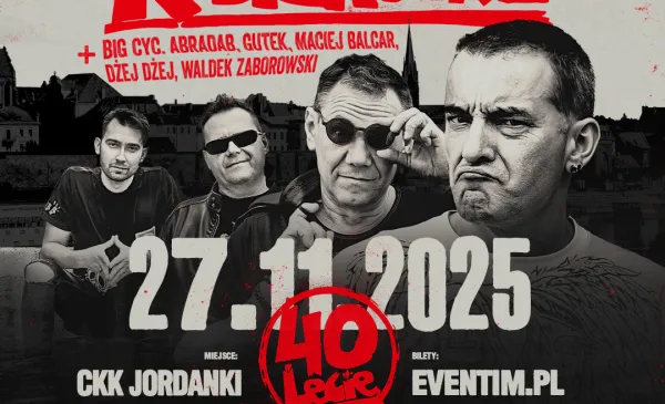 Cztery dekady buntu, szczerości i gitarowego brzmienia - Kobranocka świętuje 40-lecie działalności!