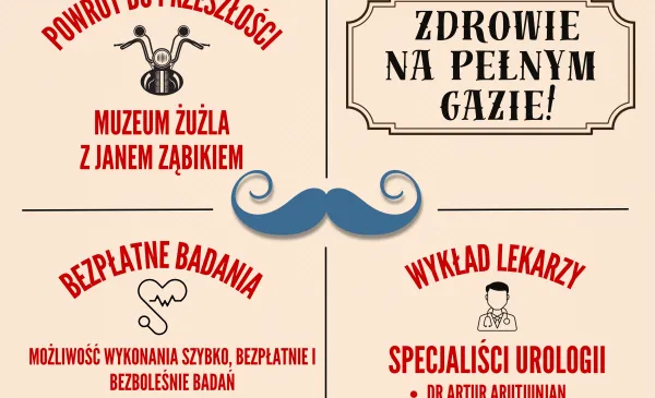 Męski serwis – zdrowie na pełnym gazie