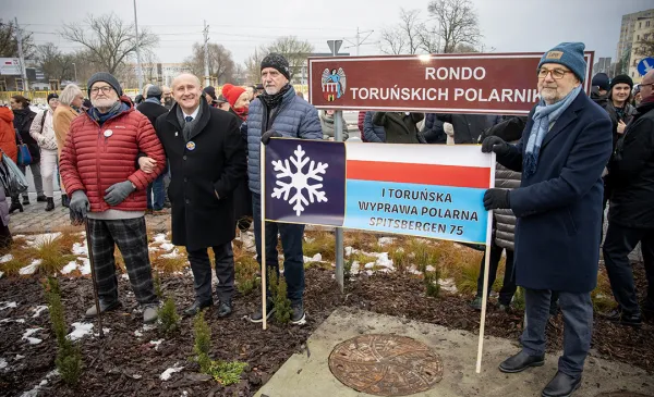 Mamy rondo Toruńskich Polarników