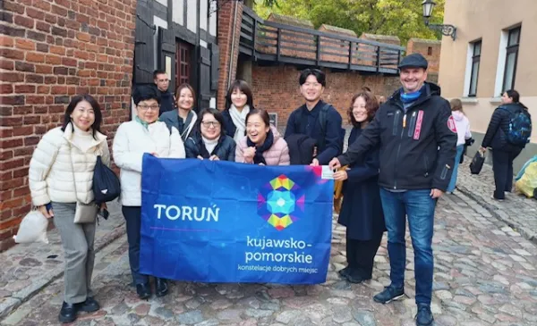 W 2025 roku w naszym mieście odbyło się 11 wizyt studyjnych. Nasze miasto odwiedziły osoby z Austrii, Belgii, Chin, Czech, Chorwacji, Hiszpanii, Holandii i Japonii.