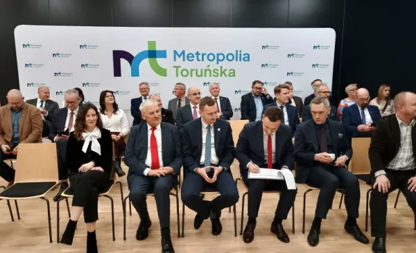 Pracowity piątek w Stowarzyszeniu Metropolia Toruńska. 