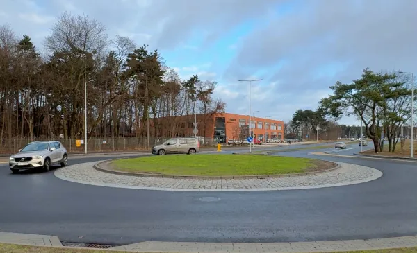 Kolejne nowoczesne rondo w Toruniu
