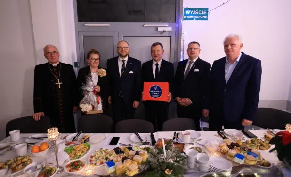 Spotkanie wigilijne Klubu Seniora Kacperek - Katarzynki