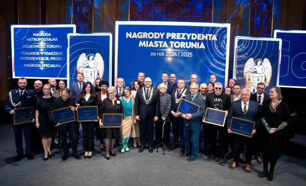 Nagrody Prezydenta Miasta Torunia za lata 2024-2025 wręczone