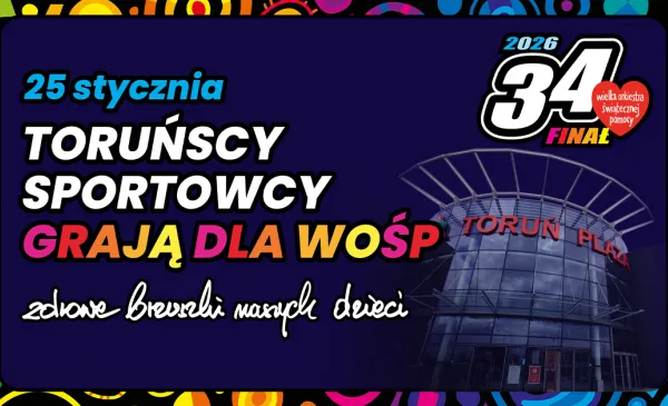 Toruńscy Sportowcy grają z WOŚP