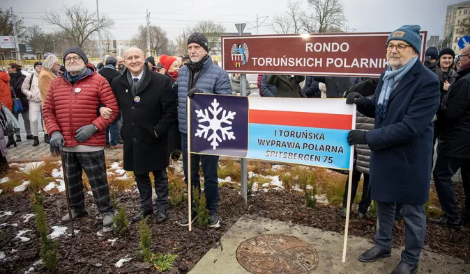 Mamy rondo Toruńskich Polarników